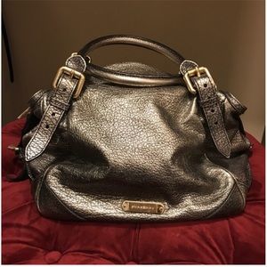 Burberry Gunmetal Handbag